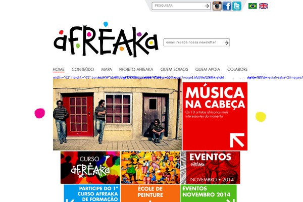 afreaka.com.br site used Afreakav2