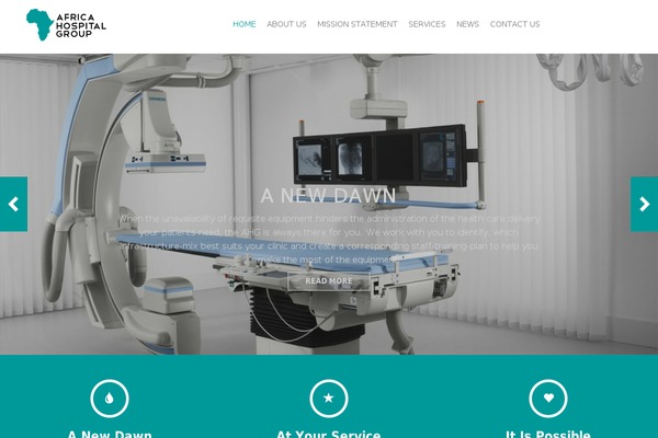 africa-hospital-group.com site used Ahg