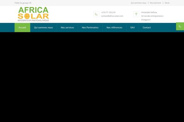africa-solar.com site used Single-property