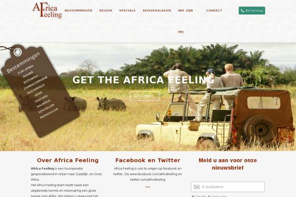 africafeeling.nl site used Africafeeling