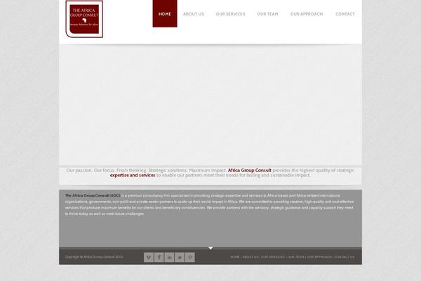 Wiseguys theme site design template sample
