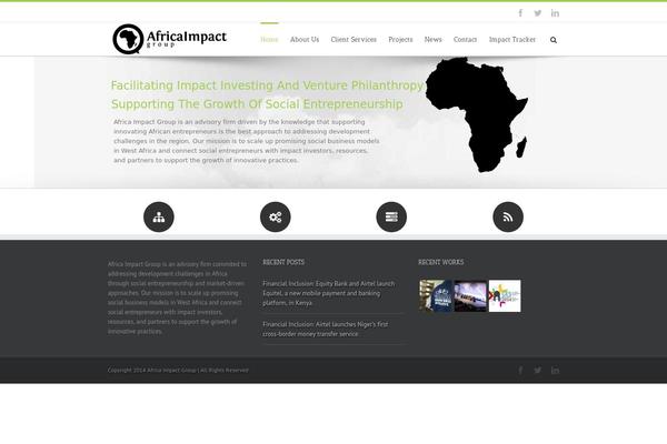 Avada theme site design template sample
