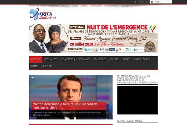 africaleadnews.com site used Africaleadnews