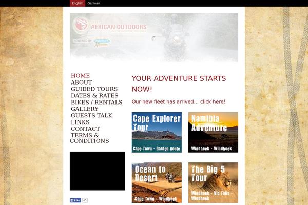 Canvas theme site design template sample