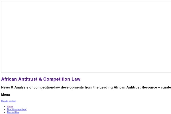 africanantitrust.com site used Onenetwork