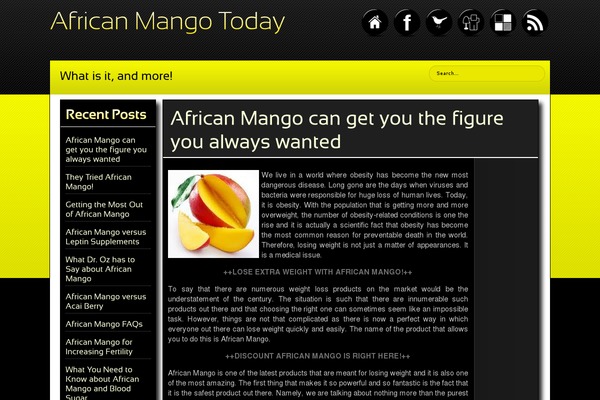 africanmangotoday.net site used Diabolique Spring