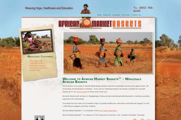 africanmarketbaskets.com site used Amb