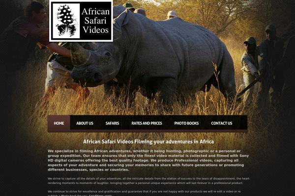 africansafarivideos.com site used Theme1235