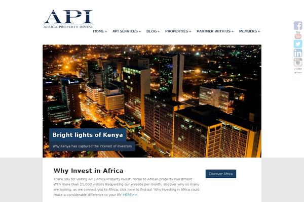 africapropertyinvest.com site used Social Buddy