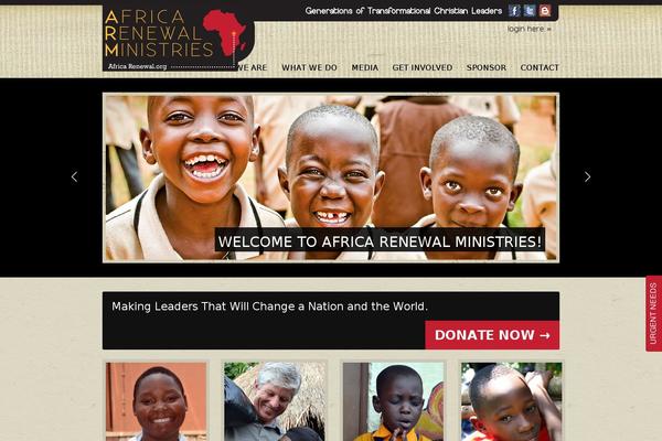 africarenewalministries.org site used Arm_theme