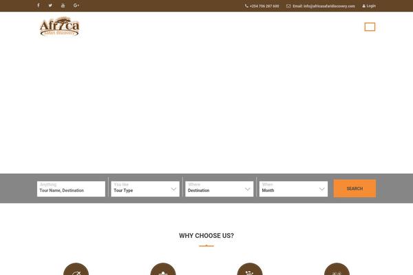 Travelwp-child theme site design template sample