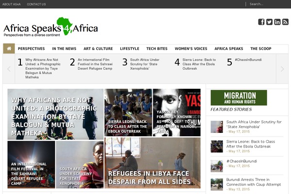 africaspeaks4africa.org site used The-news-time