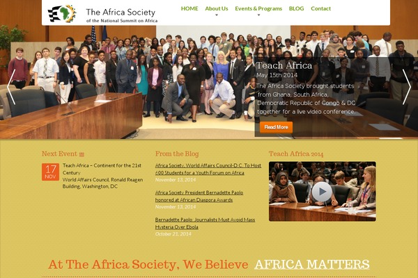 africasummit.org site used Savetheworld