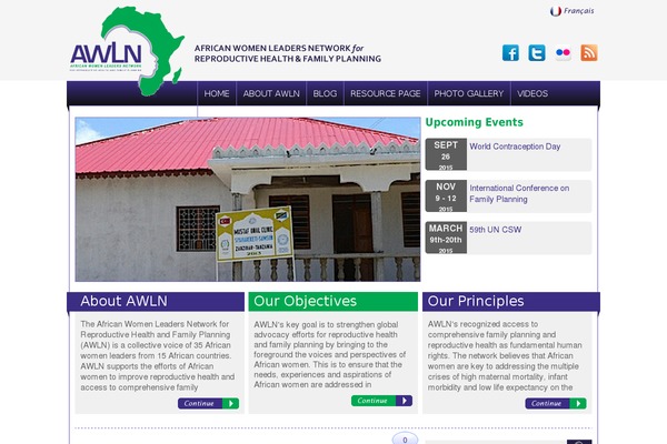 africawln.org site used Awln