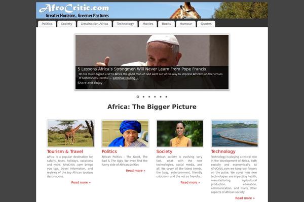 Mantra theme site design template sample