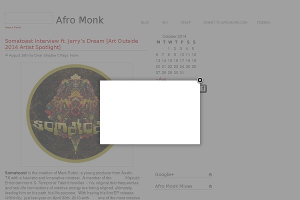 afromonk.com site used Marvin