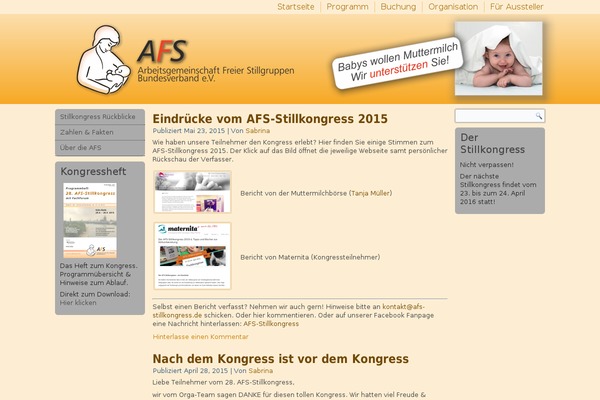 afs-stillkongress.de site used Afsstillenwp