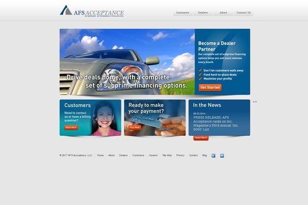 Afs theme site design template sample