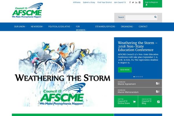 afscme13.org site used Afscme13