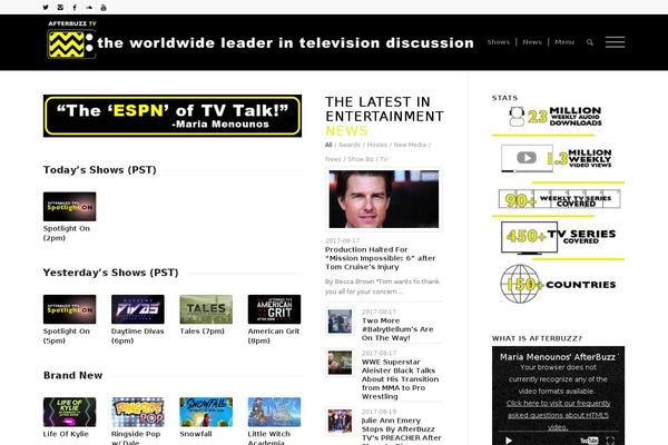 afterbuzztv.com site used After-theme-child