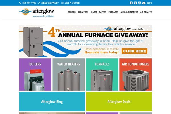 afterglow.ca site used Afterglow
