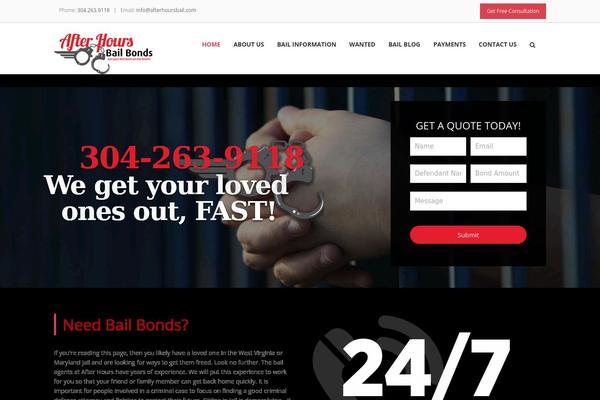 afterhoursbail.com site used Lawyer-pro