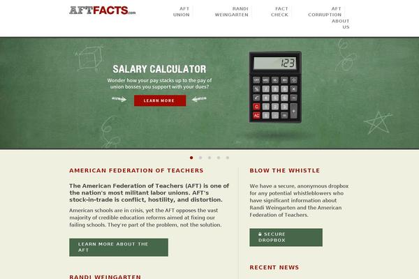 aftfacts theme websites examples