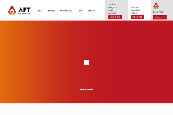 Aft theme site design template sample
