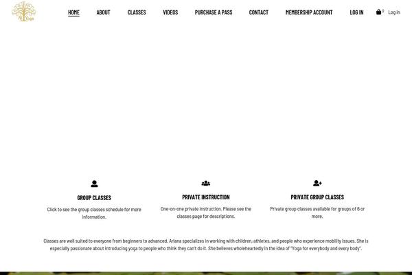 Kenozoik theme site design template sample