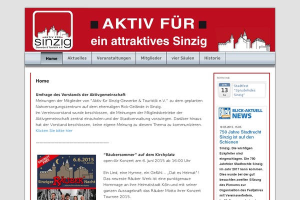 ag-sinzig.de site used Agenturfriedsam