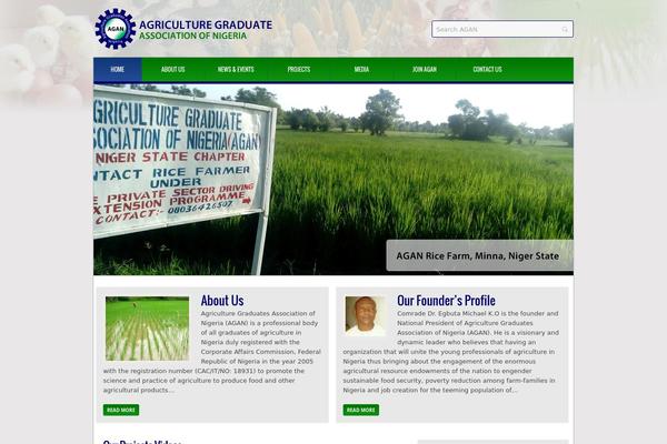 aganigeria.org site used Theme1986