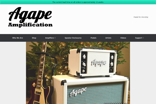 agapeamps.com site used Vantage