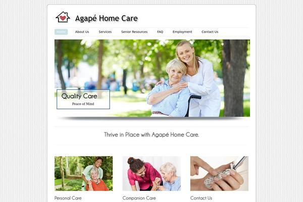 agapehomecareva.com site used Agape