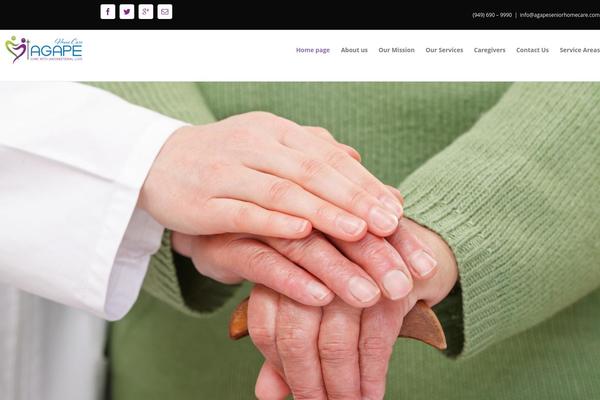 Avada theme site design template sample