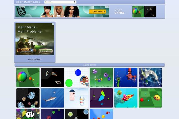 agario WordPress theme, websites list used agario theme agario theme websites examples