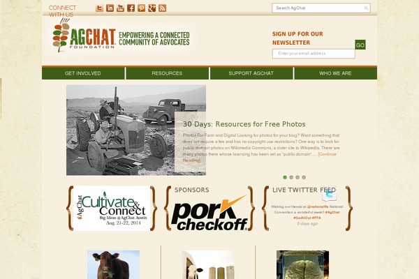 agchat.org site used Christmas-bell