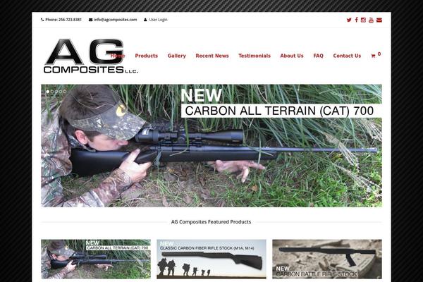 Total theme site design template sample