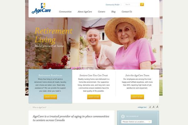 agecare.ca site used Agecare