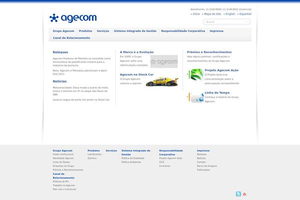 agecom.com.br site used Agecom