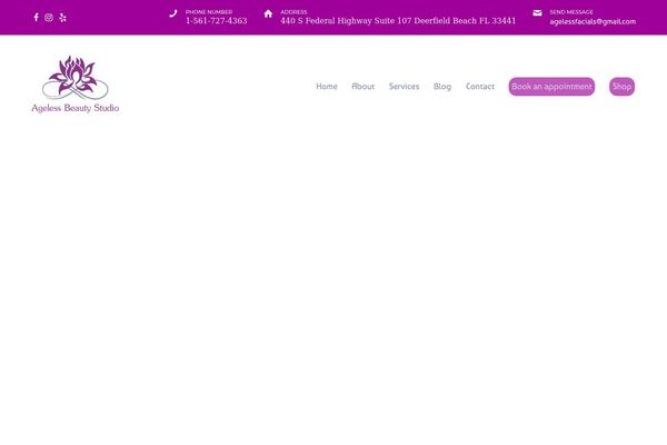 agelessbeautystudio.com site used Alissa