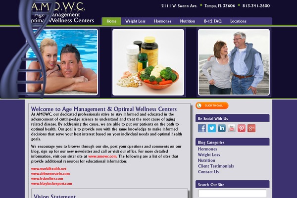 agemanagementoptimalwellnesscenters.com site used Outsource