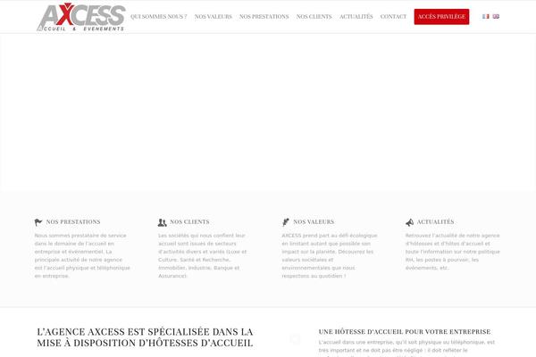 Enfold theme site design template sample