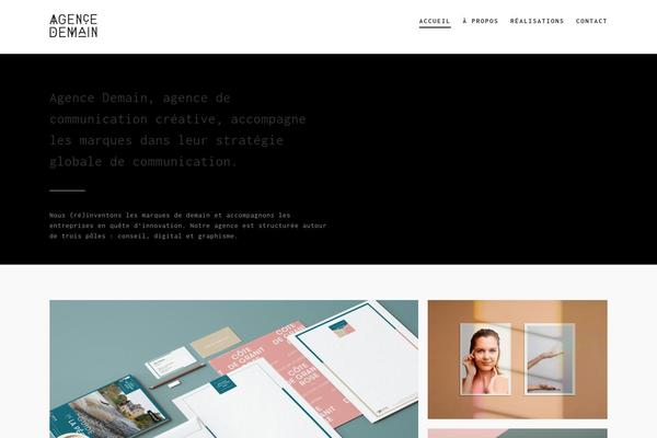 agence-demain.com site used Studiothemeres