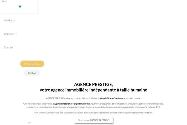 agence-prestige.com site used Houzez