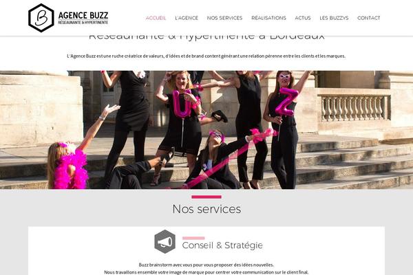 agencebuzz.com site used Agence-buzz-2016