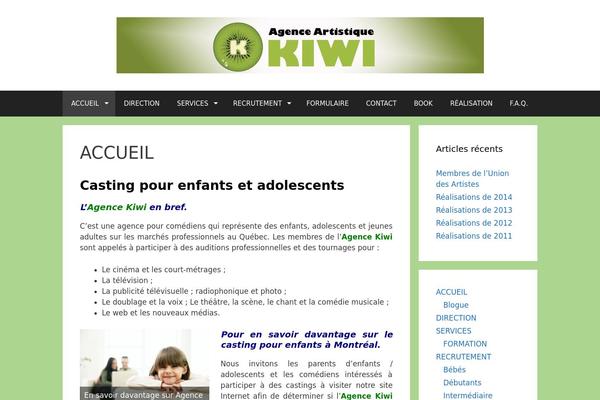 GeneratePress theme site design template sample