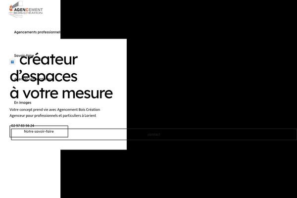 Impreza Child theme site design template sample