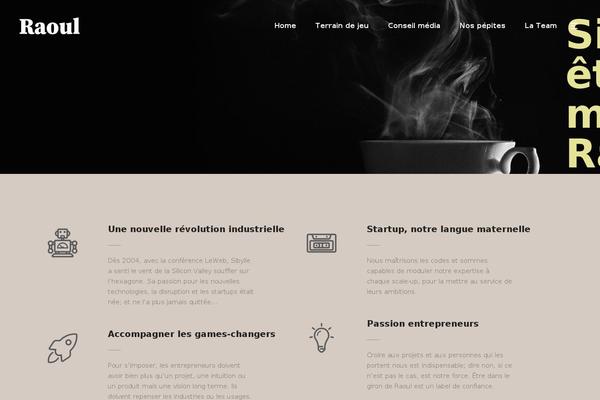 Ego theme site design template sample