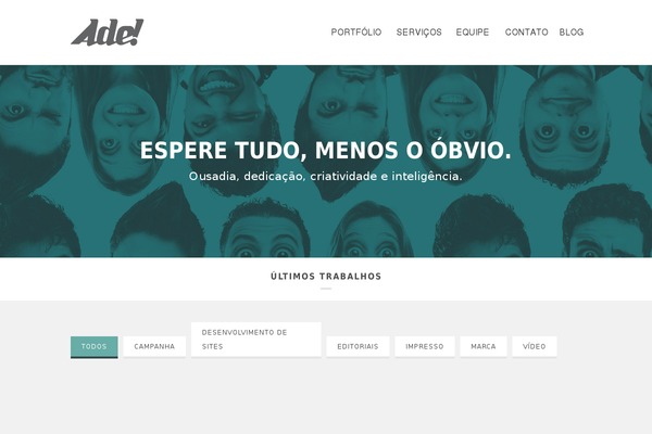 agenciaade.com.br site used Flatstudio