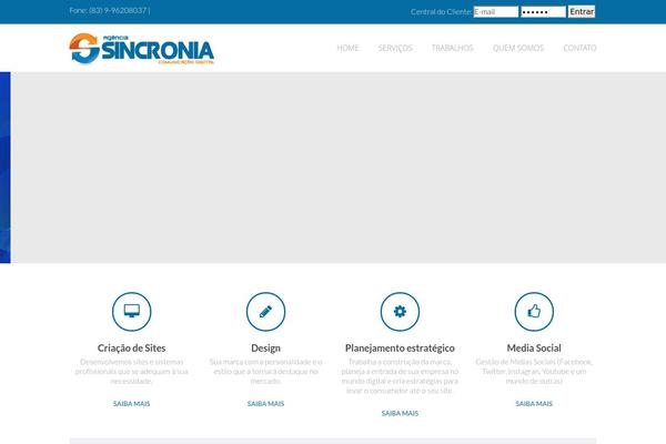 agenciasincronia.com.br site used Sincronia